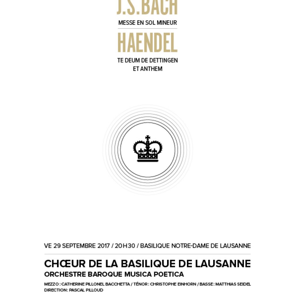 Bach – Messe en sol min